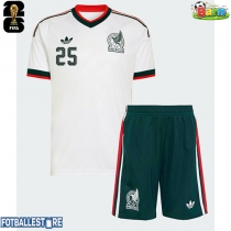 Mexico Roberto Alvarado #25 Bortedraktsett Barn VM 2026 Kortermet (+ Korte bukser)